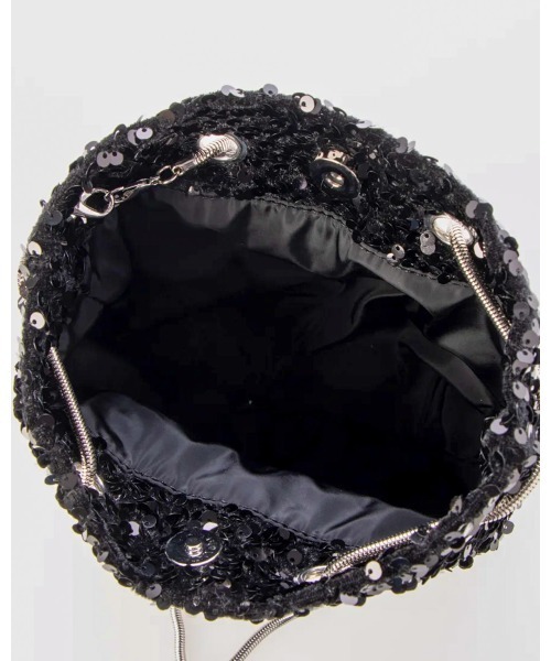 &Robu.（アンドロブ）の「スパンコール 2wayバッグ オケージョン 結婚式 お呼ばれ パーティ（ショルダーバッグ・レディース・ベージュ系その他2/シルバー/ブラック/ベージュ系その他/グレー/ライトグレー/ブラック×ゴールド/グリーン/ネイビー系/ブラウン系その他・FREE）」の16枚目の写真