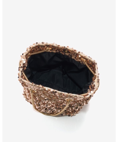 &Robu.（アンドロブ）の「スパンコール 2wayバッグ オケージョン 結婚式 お呼ばれ パーティ（ショルダーバッグ・レディース・ベージュ系その他2/シルバー/ブラック/ベージュ系その他/グレー/ライトグレー/ブラック×ゴールド/グリーン/ネイビー系/ブラウン系その他・FREE）」の20枚目の写真