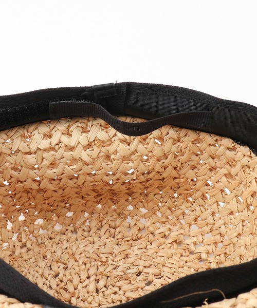 ROPE'（ロペ）の「透かし編みラフィアバケットハット（ハット・レディース・ベージュ・FREE）」の8枚目の写真