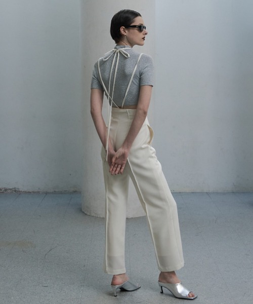 josemoon GLITTER CROP KNIT ジョゼムーン セール】GLITTER CROP KNIT/グリッタークロップニット（ニット