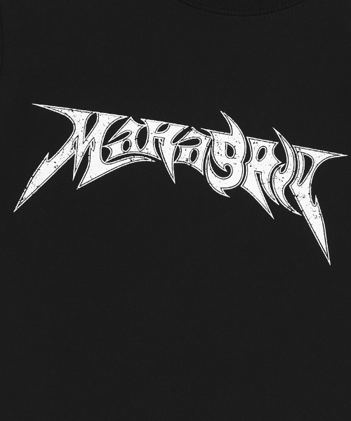 MAHAGRID(マハグリッド)の「『mahagrid/マハグリッド』 FLAME LOGO CROP TEE/フレームロゴクロップ T(Tシャツ/カットソー・レディース・ホワイト/ブラック・FREE)」の12枚目の写真