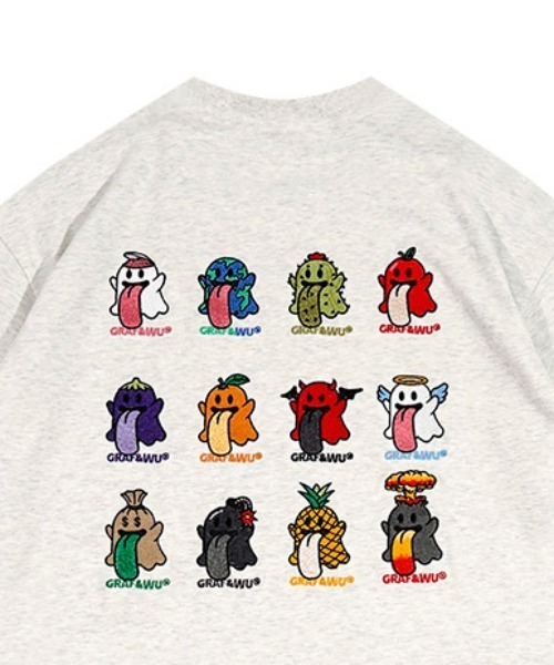 GRAF&WU(グラフアンドユー)の「『GRAF&WU/グラフアンドウー』GRAF-12ロゴT 【CN】(Tシャツ/カットソー・メンズ・オフホワイト/ブラック・L/XL)」の8枚目の写真