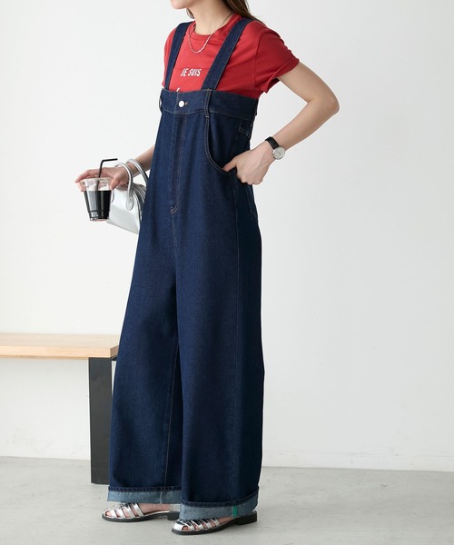 40's HAWKBRAND デニムオーバーオール グリーンパイピングステッチ 40's HAWKBRAND デニムオーバーオール グリーンパイピングステッチ