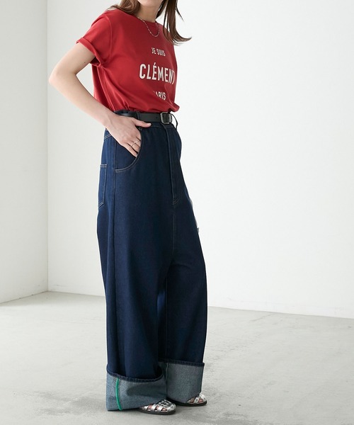 BONLECILL（ボンルシール）の「カラーステッチ4wayハイウエスト