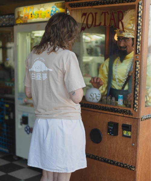Daydream Surf Shop(デイドリームサーフショップ)の「Penelope Tee(Tシャツ/カットソー・レディース・ベージュ・M/L)」の2枚目の写真