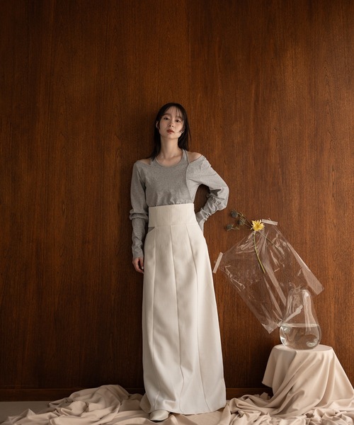 mideal（マイディール）の「fake layered pull over / フェイク