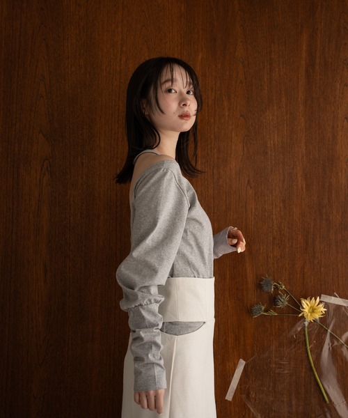 mideal（マイディール）の「fake layered pull over / フェイク