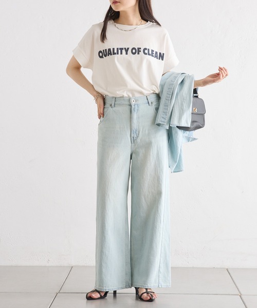 24SS PUAL CE CIN ワイドバギーコットンリネンデニム 24SS PUAL CE CIN ワイドバギーコットンリネンデニム - メルカリ