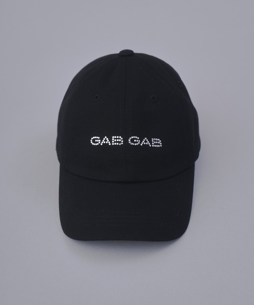 ラインストーン キャップ 1PIU1UGUALE3 RELAX - ラインストーン ロゴメッシュキャップ