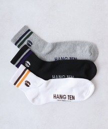 HANGTEN（ハンテン）の「HANG TEN ハンテン 3足セット ソックス メンズ クォーターソックス 3P（ソックス/靴下）」