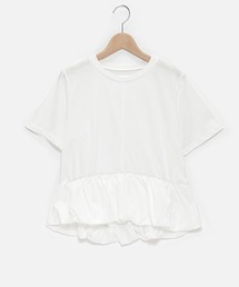 【LADIES】切替裾バルーントップス