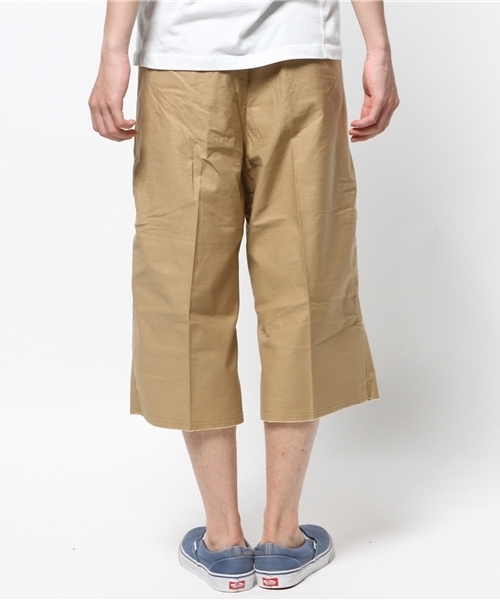 WEGO（ウィゴー）の「WEGO/カットオフクロップドパンツ（その他パンツ・メンズ・ベージュ/ブラック・LARGE/MEDIUM）」の14枚目の写真