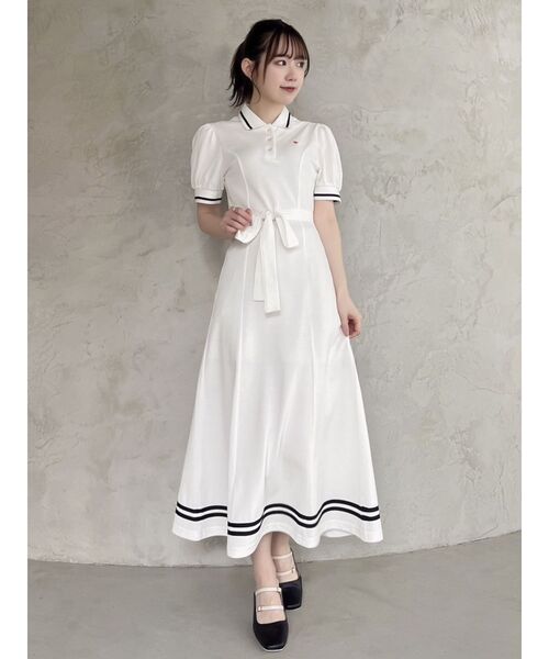 dazzlin（ダズリン）の「【POLO BCS コラボ】ポロシャツワンピース