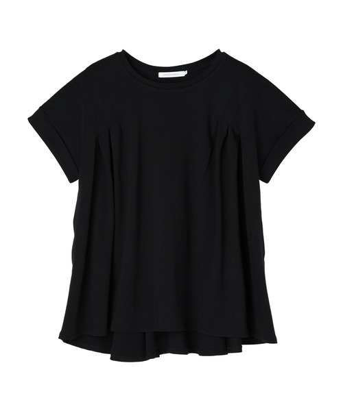 AMERICAN HOLIC(アメリカンホリック)の「フレアヘムフレンチスリーブカットプルオーバー(Tシャツ/カットソー・レディース・オフホワイト/ブルー/ブラック・L/M)」の9枚目の写真