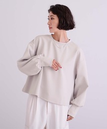 ダンボールクロップドプルオーバー