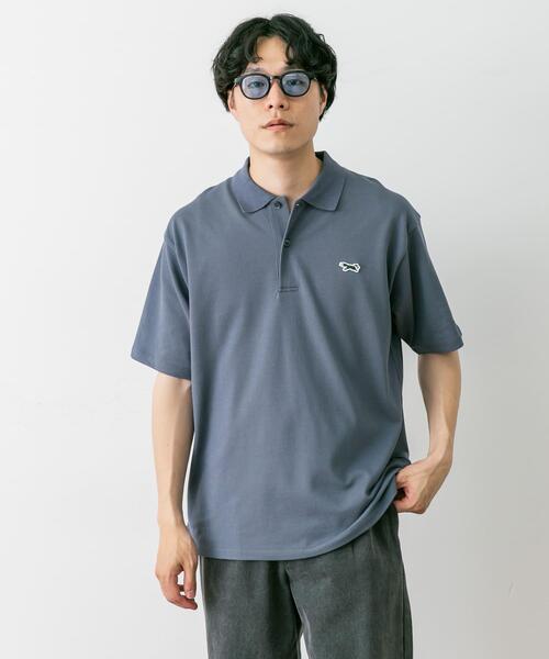 URBAN RESEARCH DOORS（アーバンリサーチドアーズ）の「『別注』PENNEYS×DOORS　THE FOX 鹿の子 S/Sポロシャツ（ポロシャツ・メンズ・ブルー系その他/グレー/ブラウン/ネイビー・MEDIUM/LARGE/X-LARGE）」の9枚目の写真