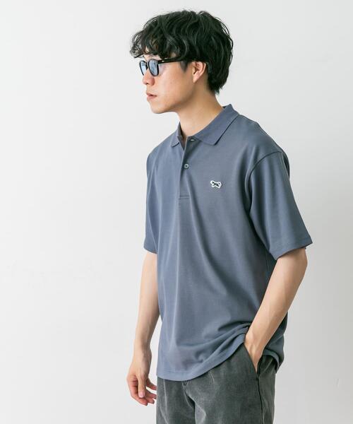 URBAN RESEARCH DOORS（アーバンリサーチドアーズ）の「『別注』PENNEYS×DOORS　THE FOX 鹿の子 S/Sポロシャツ（ポロシャツ・メンズ・ブルー系その他/グレー/ブラウン/ネイビー・MEDIUM/LARGE/X-LARGE）」の11枚目の写真