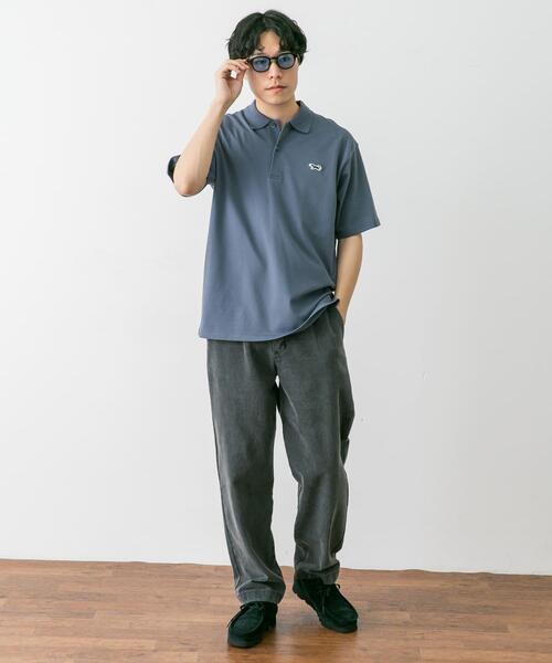 URBAN RESEARCH DOORS（アーバンリサーチドアーズ）の「『別注』PENNEYS×DOORS　THE FOX 鹿の子 S/Sポロシャツ（ポロシャツ・メンズ・ブルー系その他/グレー/ブラウン/ネイビー・MEDIUM/LARGE/X-LARGE）」の12枚目の写真