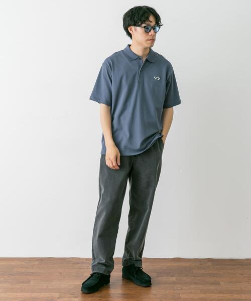 URBAN RESEARCH DOORS（アーバンリサーチドアーズ）の「『別注』PENNEYS×DOORS　THE FOX 鹿の子 S/Sポロシャツ（ポロシャツ・メンズ・ブルー系その他/グレー/ブラウン/ネイビー・MEDIUM/LARGE/X-LARGE）」の13枚目の写真