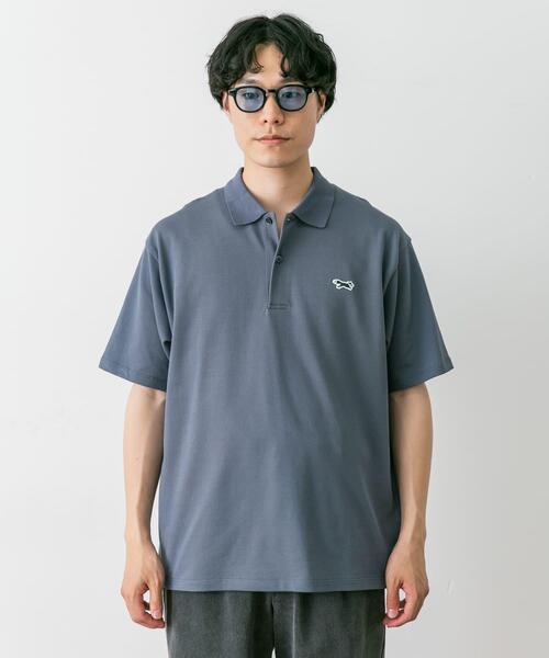 URBAN RESEARCH DOORS（アーバンリサーチドアーズ）の「『別注』PENNEYS×DOORS　THE FOX 鹿の子 S/Sポロシャツ（ポロシャツ・メンズ・ブルー系その他/グレー/ブラウン/ネイビー・MEDIUM/LARGE/X-LARGE）」の15枚目の写真