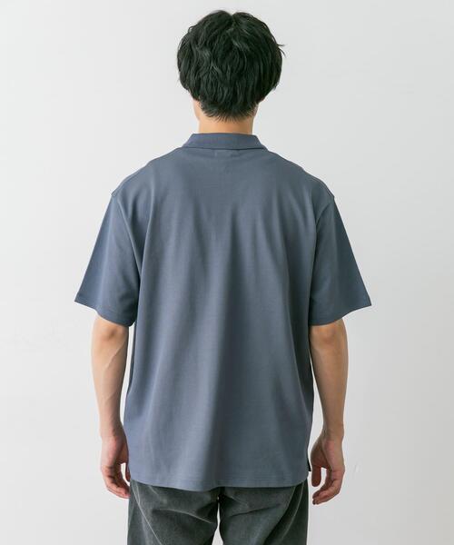 URBAN RESEARCH DOORS（アーバンリサーチドアーズ）の「『別注』PENNEYS×DOORS　THE FOX 鹿の子 S/Sポロシャツ（ポロシャツ・メンズ・ブルー系その他/グレー/ブラウン/ネイビー・MEDIUM/LARGE/X-LARGE）」の17枚目の写真