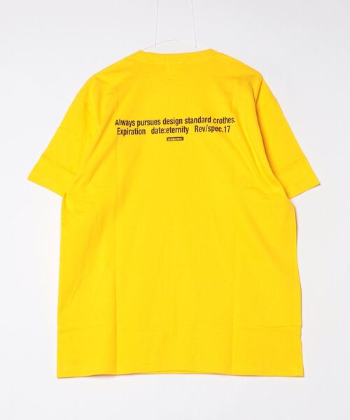 DOUBLE STEAL(ダブルスティール)の「DSボール Tシャツ(Tシャツ/カットソー・メンズ・ホワイト/ダークブラウン/イエロー/ブラック・X-LARGE/LARGE/MEDIUM)」の10枚目の写真