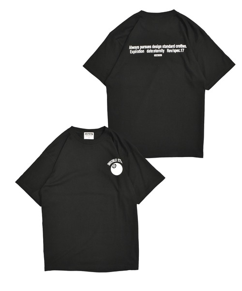 DOUBLE STEAL(ダブルスティール)の「DSボール Tシャツ(Tシャツ/カットソー・メンズ・ホワイト/ダークブラウン/イエロー/ブラック・X-LARGE/LARGE/MEDIUM)」の3枚目の写真