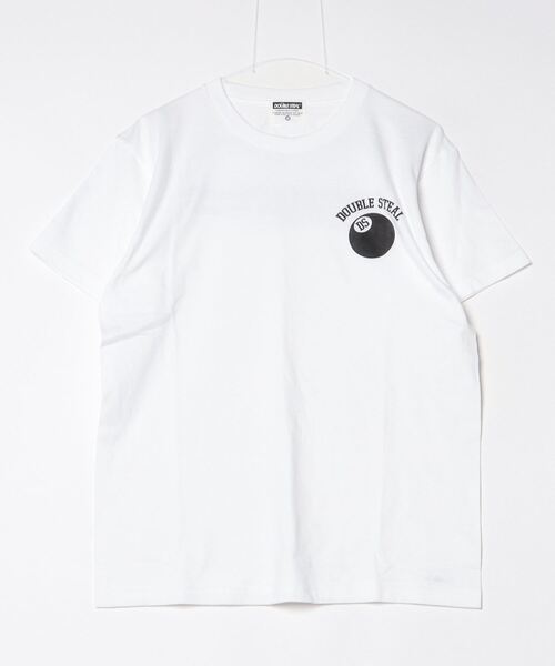 DOUBLE STEAL(ダブルスティール)の「DSボール Tシャツ(Tシャツ/カットソー・メンズ・ホワイト/ダークブラウン/イエロー/ブラック・X-LARGE/LARGE/MEDIUM)」の17枚目の写真