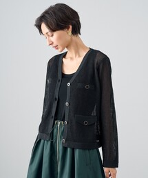 ANAYI | ペーパーヤーンアイレット カーディガン(カーディガン/ボレロ)