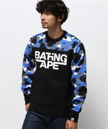 A BATHING APE | WARM UP CAMO CREWNECK(スウェット)