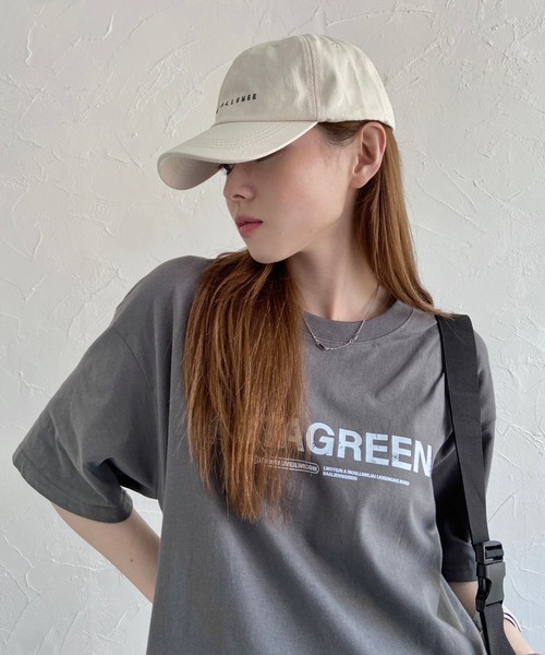 lilful(リルフル)の「バッグプリント オーバーサイズ Tシャツ(Tシャツ/カットソー・メンズ・ホワイト/ブラック/グレー・M/L)」の4枚目の写真
