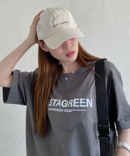 lilful(リルフル)の「バッグプリント オーバーサイズ Tシャツ(Tシャツ/カットソー・メンズ・ホワイト/ブラック/グレー・M/L)」の5枚目の写真