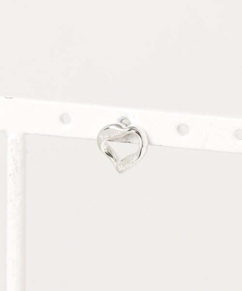 シルバーハートピアス（片耳用）（ピアス（片耳用））｜NOJESS（ノジェス）