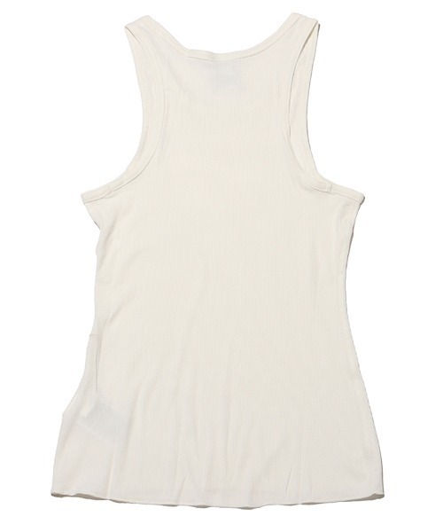 NIKE（ナイキ）の「NIKE AS W NSW DANCE RIB TANK / ナイキ ウィメンズ NSW ダンス リブ タンク トップ 【SP】（タンクトップ・レディース・ホワイト/ブラック・M/S/XS）」の3枚目の写真