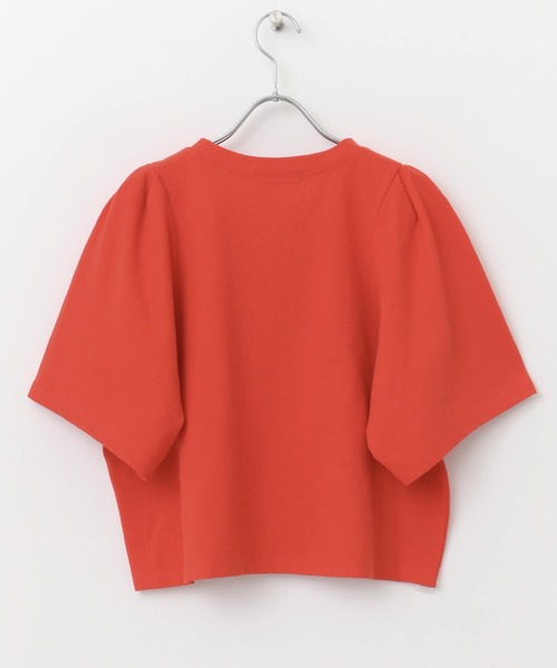 URBAN RESEARCH ROSSO WOMEN（アーバンリサーチ　ロッソ）の「ドライタッチワイドスリーブTシャツ（Tシャツ/カットソー・レディース・チャコールグレー/グリーン系その他/オレンジ/ホワイト・FREE）」の20枚目の写真
