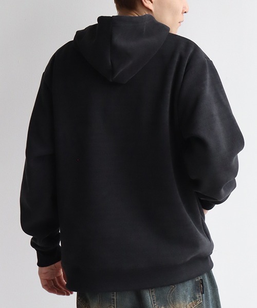 CONVERSE(コンバース)の「【CONVERSE/コンバース】リブ 裏ボア サガラワッペン ジップアップパーカー(パーカー・メンズ・グレイッシュベージュ/スミクロ/ブルーグリーン・L/M/LL)」の8枚目の写真