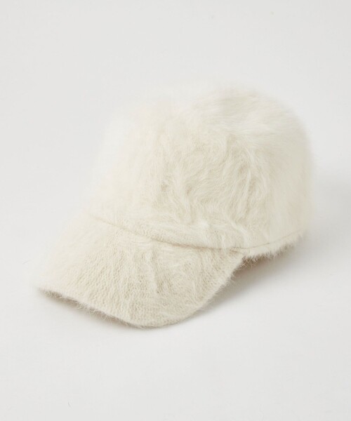 green label relaxing（グリーンレーベルリラクシング）の「ヘアリーキャップ（キャップ・レディース・ベージュ/ブラック/オフホワイト/ダークグレー/その他1/その他2・FREE）」の19枚目の写真