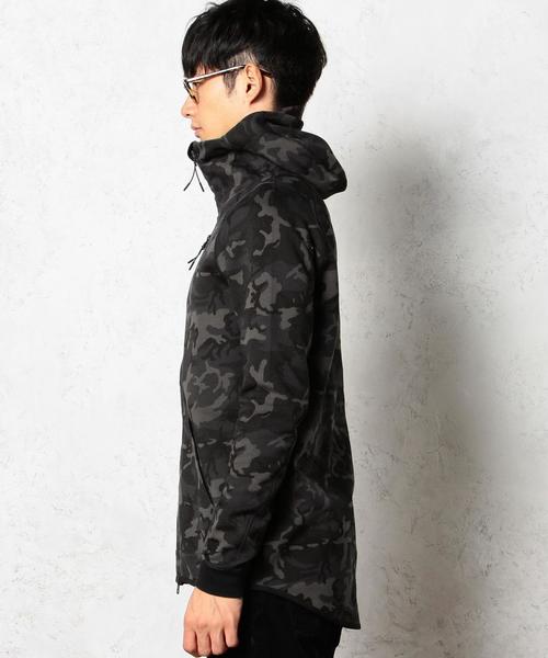 green label relaxing（グリーンレーベルリラクシング）の「★[ナイキ] NIKE TECH/F AW77 CAMO（パーカー・メンズ・オリーブ/ダークグレー・SMALL/LARGE/MEDIUM）」の5枚目の写真