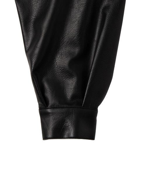 WEGO（ウィゴー）の「WEGO/エイジドフェイクレザーブルゾン（ブルゾン・レディース・ブラック・MEDIUM/SMALL）」の13枚目の写真