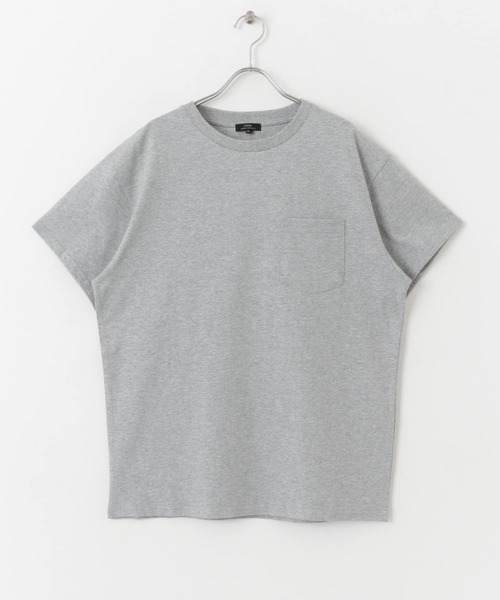 ITEMS URBANRESEARCH（アイテムズ アーバンリサーチ）の「汗染み防止 クルーネック ポケットTシャツ（Tシャツ/カットソー・メンズ・ホワイト/ブラック/グレー系その他・MEDIUM/LARGE/X-LARGE）」の16枚目の写真