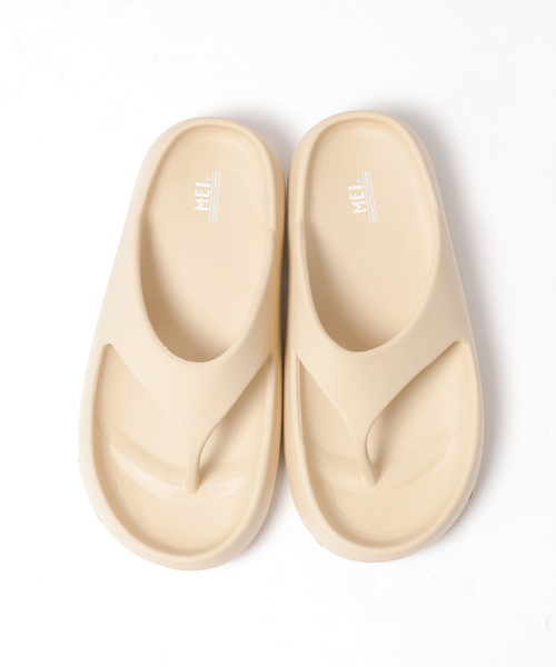 MEI(メイ)の「【WEB限定】【MEI/メイ】トングサンダル(サンダル・レディース・ベージュ/ブラック・S/M/L)」の15枚目の写真