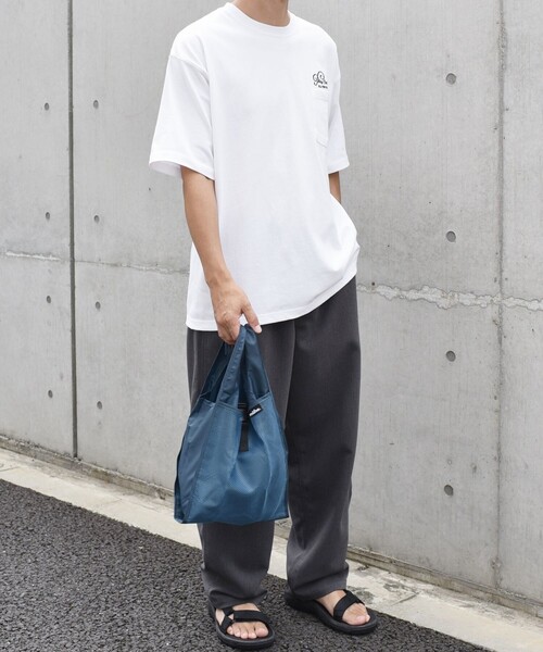 Nahe(ネーエ)の「nahe: ネーエ ショッパー S (エコバッグ / サブバッグ)(エコバッグ/サブバッグ・メンズ・イエロー/ブルー/レッド/ブラック・ONE SIZE)」の11枚目の写真