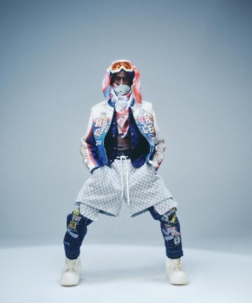 【24-25AW】ELISABETTA カップ付き ライダースジャケット 2色 セール】【 BARELY BLUE / ベアリーブルー 】 クロップド ベルト