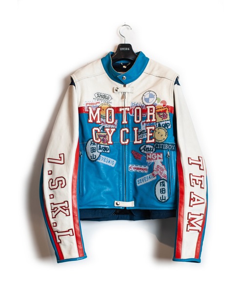 seveskig ライダース　日本製 楽天市場】【SEVESKIG(セヴシグ)】JK-SV-GA-1001 W-RIDERS