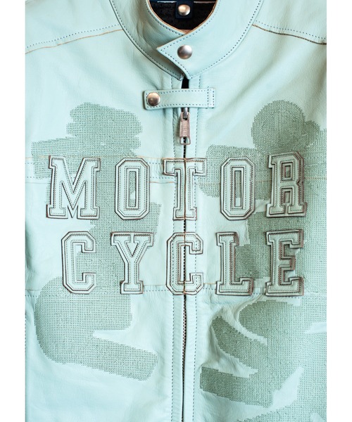 SEVESKIG（セヴシグ）の「SEVESKIG/セブシグ/Detachable Racer Riders（ライダースジャケット・メンズ・その他/ブルー・SMALL/MEDIUM/LARGE/X-LARGE）」の12枚目の写真