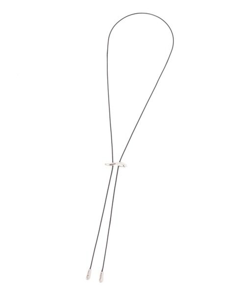 LEPSIM（レプシィム）の「ラリエットコードネックレス　137905（ネックレス・レディース・ブラウン/ブラック・ONE SIZE）」の5枚目の写真