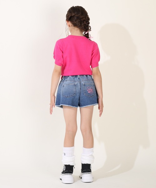 グラデーションデニムショートパンツ miniministore｜デニム ショートパンツ美脚グラデーション