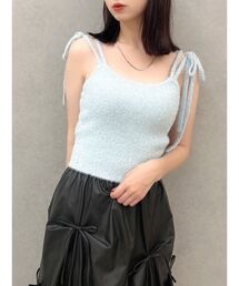 dazzlin | ミニシャギーラメニットキャミ(ニット/セーター)