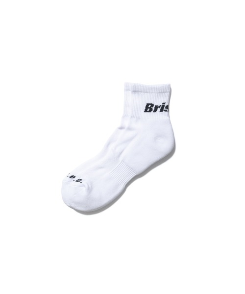 F.C.Real Bristol(エフシーレアルブリストル)の「AUTHENTIC LOGO SHORT SOCKS(ソックス/靴下・メンズ・ブラック/カーキ/ホワイト・MEDIUM/LARGE)」の2枚目の写真