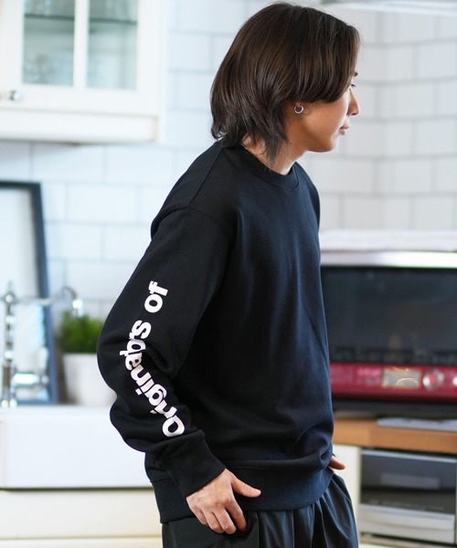 NEW ERA/ニューエラ トレーナー/スウェット スリーブロゴ 14324648